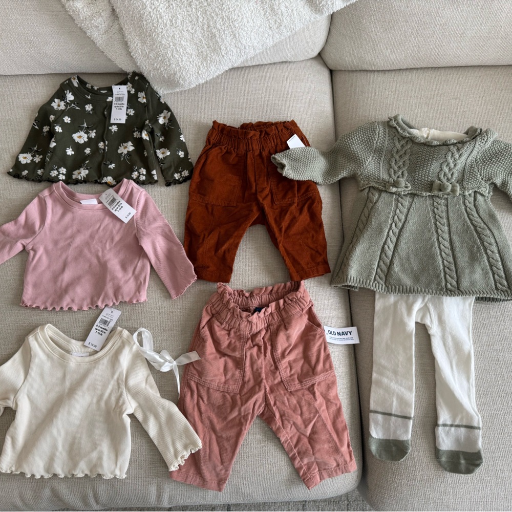 0-3 Month Bundle Baby Girl Clothes